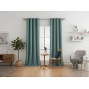 Zamraciva zavjesa DREAM VELVET 140x250 cm, modrozelena Sistem za vješanje: Traka za nabiranje