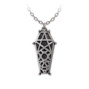 Verižica ALCHEMY GOTHIC - Hex Coffin - P978