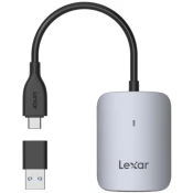 Citac kartica Lexar - Professional CFexpress Type A/USB-A/USB-C, srebrnast