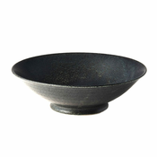 MIJ Ramen skleda BB Črna 25 cm