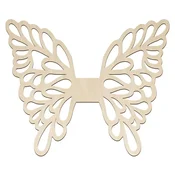DE Lesena angelska krila 10 kosov darilnih obeskov DIY Macrame osnova