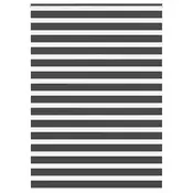 Zavjesa zebra crna 165x200 cm širina tkanine 160,9 cm poliester