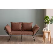 Atelier del Sofa Dvosed na razvlacenje Viper 2, Svetlobraon