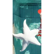 Casa Padrino luxury beanbag starfish cream white A� 180 x H. 35 cm - Floating beanbag - Handmade seat cushion - Garden decoration - Terrace decoration - Pool decoration - Luxury accessories