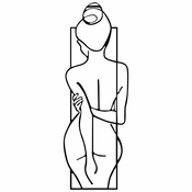 WALLXPERT Zidna dekoracija Female Posture