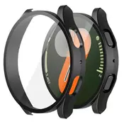 Ovitek z zaščito zaslona Techsuit Defense360 Pro za Samsung Galaxy Watch7 (40mm) - črn
