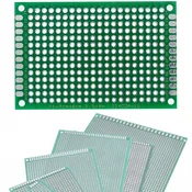 Rosfix DVOSTRANSKA UNIVERZALNA PLOŠČA ZA IZDELAVO PROTOTIPOV PCB 40 X 60 MM (ZELENA), (22016800)