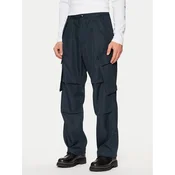G-Star Raw Hlače iz tkanine R-3N D25224 862 Mornarsko modra Straight Fit