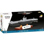 Cobi 4857 II WW Nemška podmornica U-Boot VIIC U-96, 1:300, 162 k