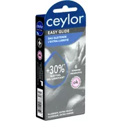 Ceylor Single: Easy Glide, 6 extra wet condoms