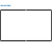 BYINTEK Projekcijsko platno BYINTEK PROJECTION SCREEN, 100 (254cm) diagonala, 16:9 razmerje, visok kontrast, (5000088681)