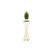 Stalak za cvece LOFT 100x24 cm zlatna/crna