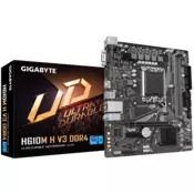 GIGABYTE MB H610M H V3 DDR4 LGA1700 2 x DDR4 1 x M.2 4 x SATA 1 x D-Sub port 1 x HDMI port Micro ATX - H610M H V3 DDR4