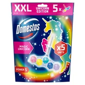 Domestos Power5 WC osvježivac blok Magic Unicorn (5x50g)