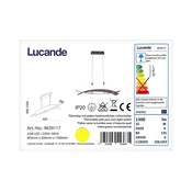 Lucande - LED Zatemnitveni lestenec na vrvici MARIJA LED/22W/230V
