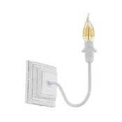 Eglo 33001 - Zidna lampa 1xE14/40W/230V bela
