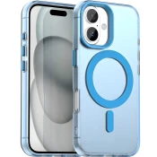 Techsuit - CandyCase MagSafe ovitek za Apple iPhone 17 - Modra KP38511