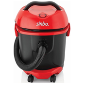 Sinbo SVC3484 Usisivac sa posudom, 2000 W, 6 l, Crveni
