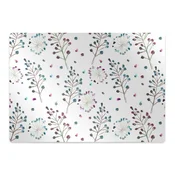 Decormat Podloga za zaščito tal Floral motif 140x100 cm 2 cm