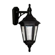 Elstead Lighting Elstead Kinsale Zunanja stenska svetilka z 1 lučjo, črna, IP44, E27, (22100246)