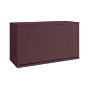 Bordo rdeča preklopna/stenska omarica za čevlje 70x30x40 cm – ReCollector