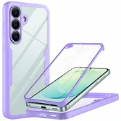 Hibridni Full body ovitek Techsuit ColorVerse 360 za Samsung Galaxy S26 FE - purple