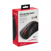 Kingston HyperX Pulsefire Dart Wireless Gaming Mouse (Bežicni opticki gejmerski miš od 16000dpi)