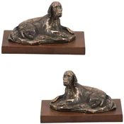 shumee Angleški seter, Laverack - pasja figurica, pisarniška figurica, pokal za pasjo razstavo Art-Dog