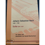 BACH J.S:SUITE BWV 1007, ZITHER SOLO