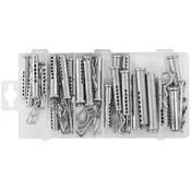 Komplet sornikov z odprtinami in razcepk 56 kosov 66272