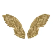 Casa Padrino luxury metal wall decoration wing set gold 146 cm - Decorative accessories