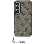 Guess GUESS etui za SAMSUNG S26 GUHMS26SGF4GBR (PU 4G Classic Logo with Charm) rjavo