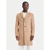 BOSS Volneni plašč H-Hyde-264 50571557 Bež Slim Fit