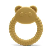 Silikonska grickalica Lorelli Premium - Panda, Yellow