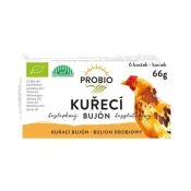 ProBio PROBIO - Jušne piščančje kocke 6 x 0,5 l, BIO, 66 g