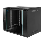 Netberg basic 19 9U 463x600x400 stenska omara, črna N