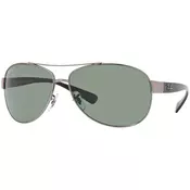 Ray-Ban RB3386 004/9A Polarized Srebrni/Zeleni