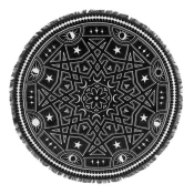 Odeja (pregrinjalo) KILLSTAR - Supersigil - Black - KSRA013709