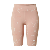 Nike Sportswear Tajice, prljavo roza / bijela / breskva