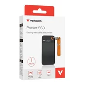V PocketSSD USB 3.2 1TB Orange (32193)