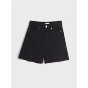 Sinsay - Kratke pantalone - crno
