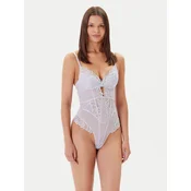 Hunkemöller Bodi LAUREN neonsko rumena/majnica