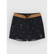 Quiksilver Surfsilk Kaimana Printed 16 kopalne hlače black fallen blossom