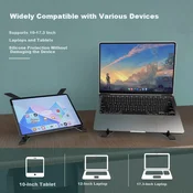 Ice Coorel Postolje za laptop, Sivo