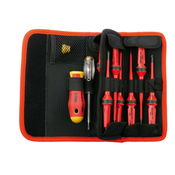 Felo set dielektricni alata Belt Bag E-Smart slim VDE SL/PH/PZ/TX 12 kom ( 06381204 )