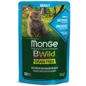 Monge BWild sos za macke - incun i povrce 85g