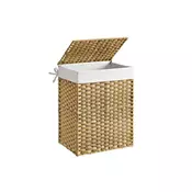 Songmics Košara za perilo 455x32x61 cm rumena