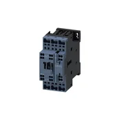 Siemens Močnostni kontaktor 25A 3P 230V AC AC-3 11kW 400V AC 1NO + 1R vzmetna povezava 3RT2026-2AP00