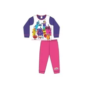 TDP TEXTILES Dekliška bombažna pižama NUMBERBLOCKS