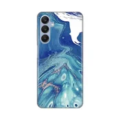 Maska za mobilni telefon Samsung Galaxy A25 5G BLUE MARBLE PRINT